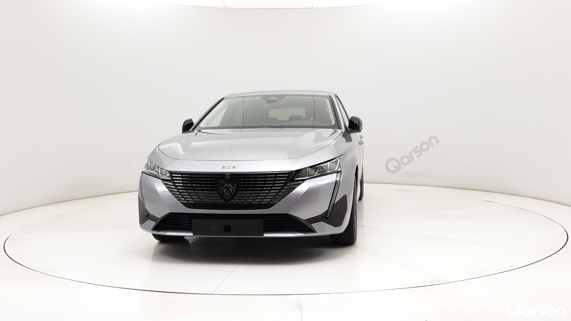 Peugeot 308 5D Widok przodu samochodu lewy bok 10 stopni