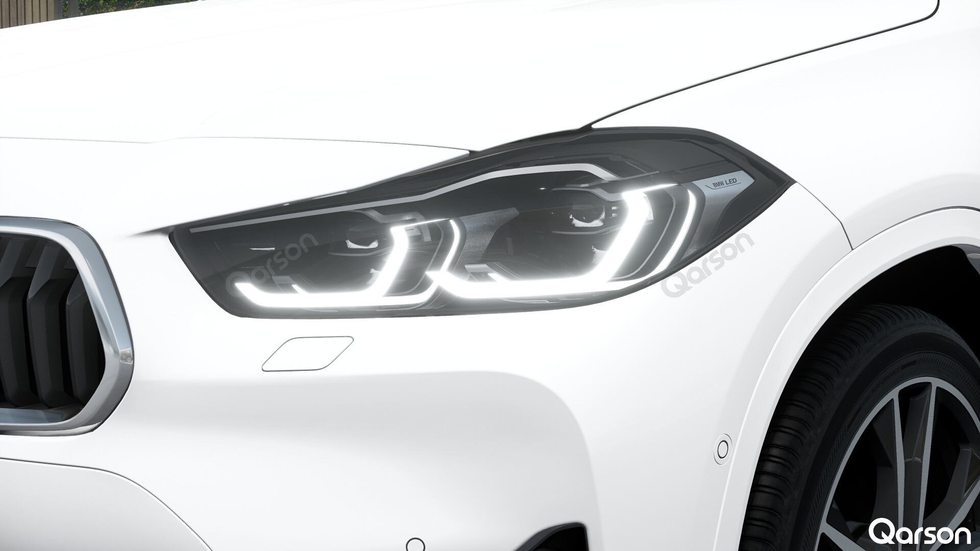 BMW X2 Przednie lewe światła