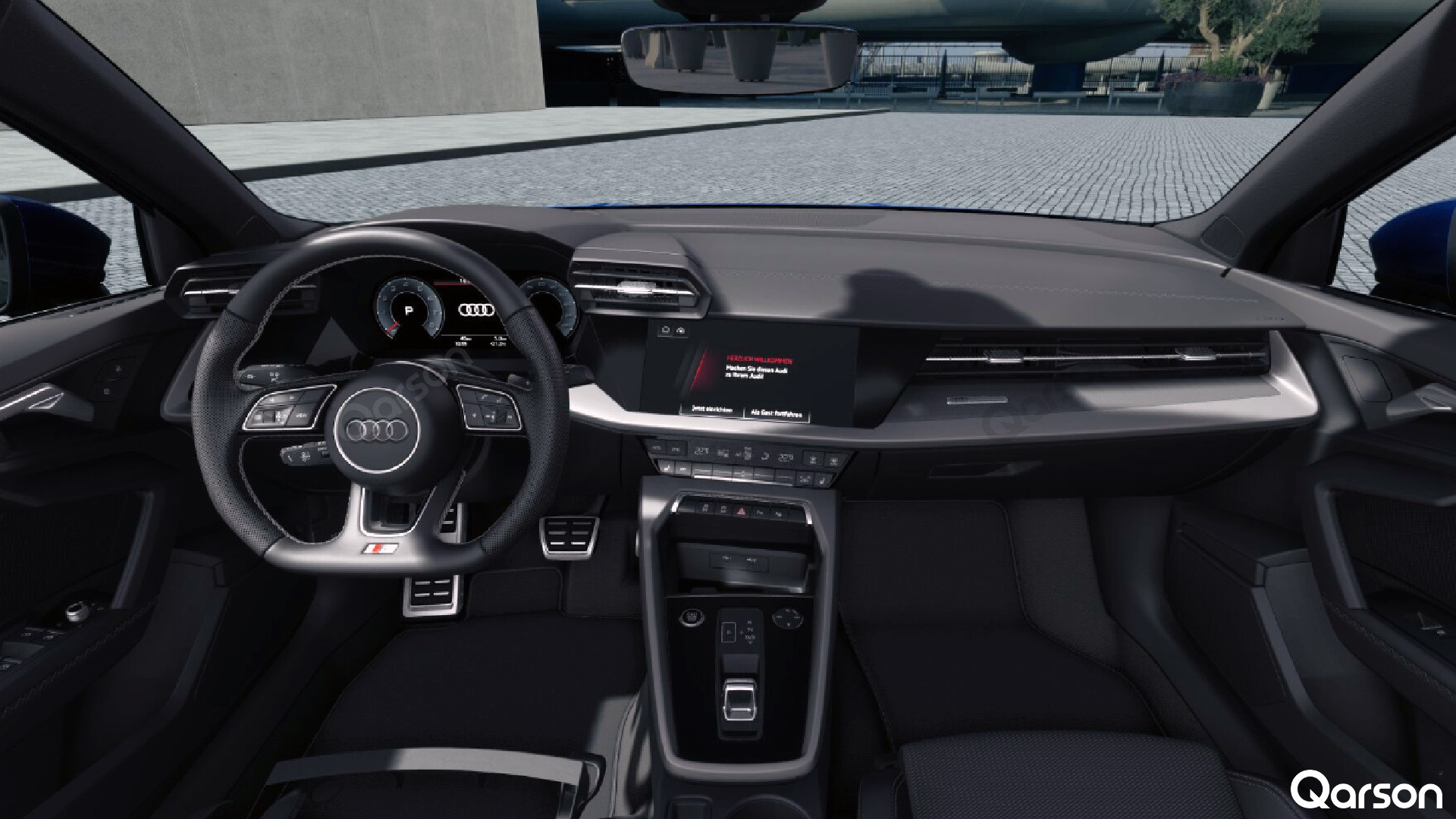 Audi A3 Sportback Deska rozdzielcza z siedzeń