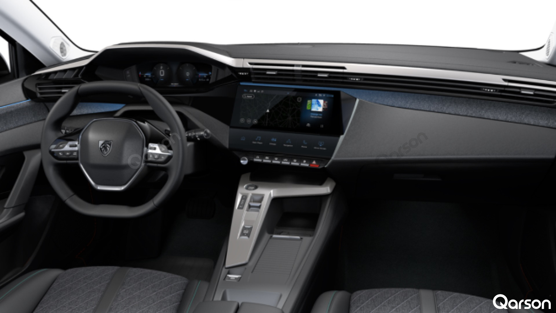 Peugeot 408 Deska rozdzielcza z siedzeń