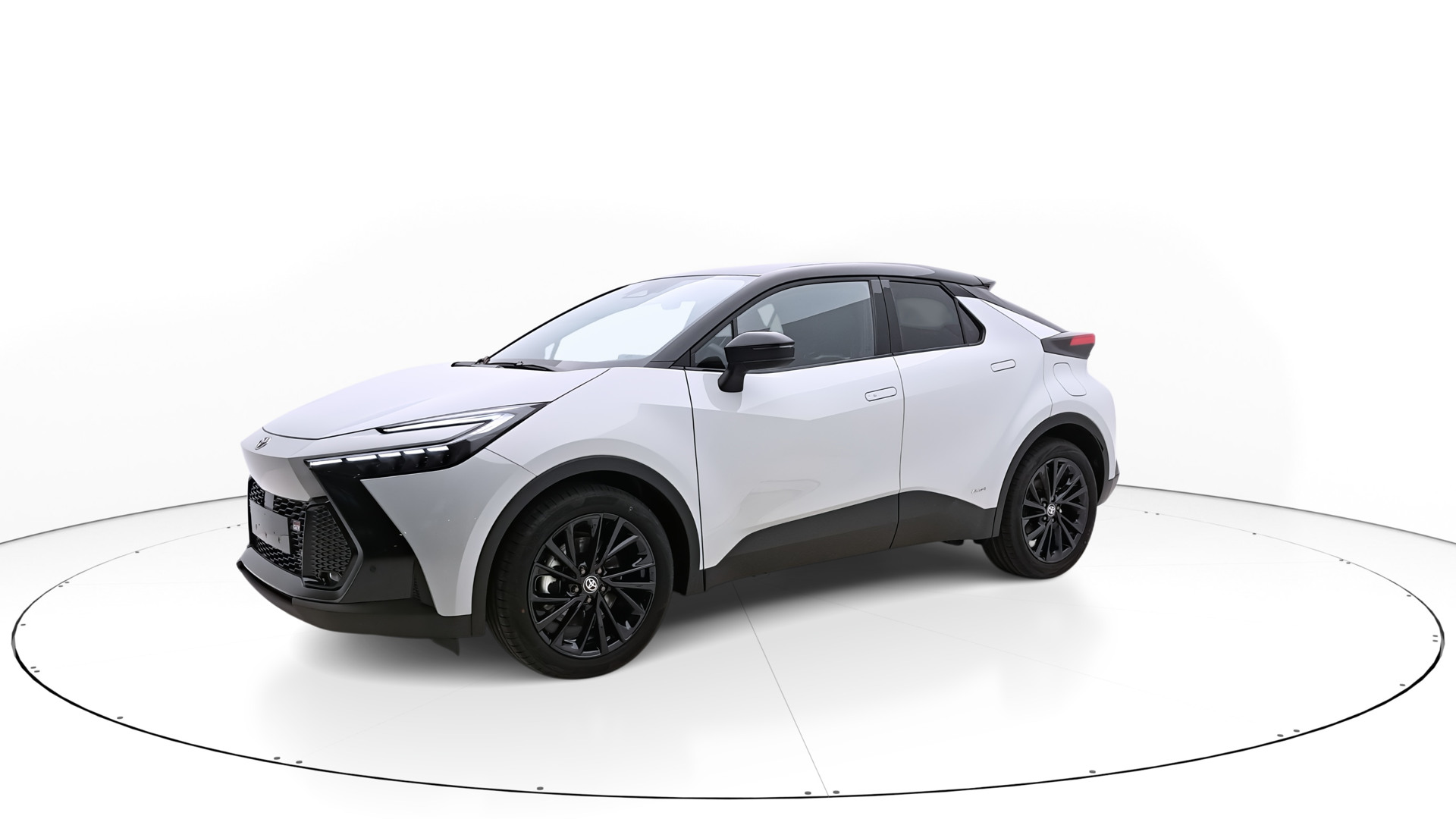 Toyota C-HR Widok przodu samochodu lewy bok kąt 20 stopni